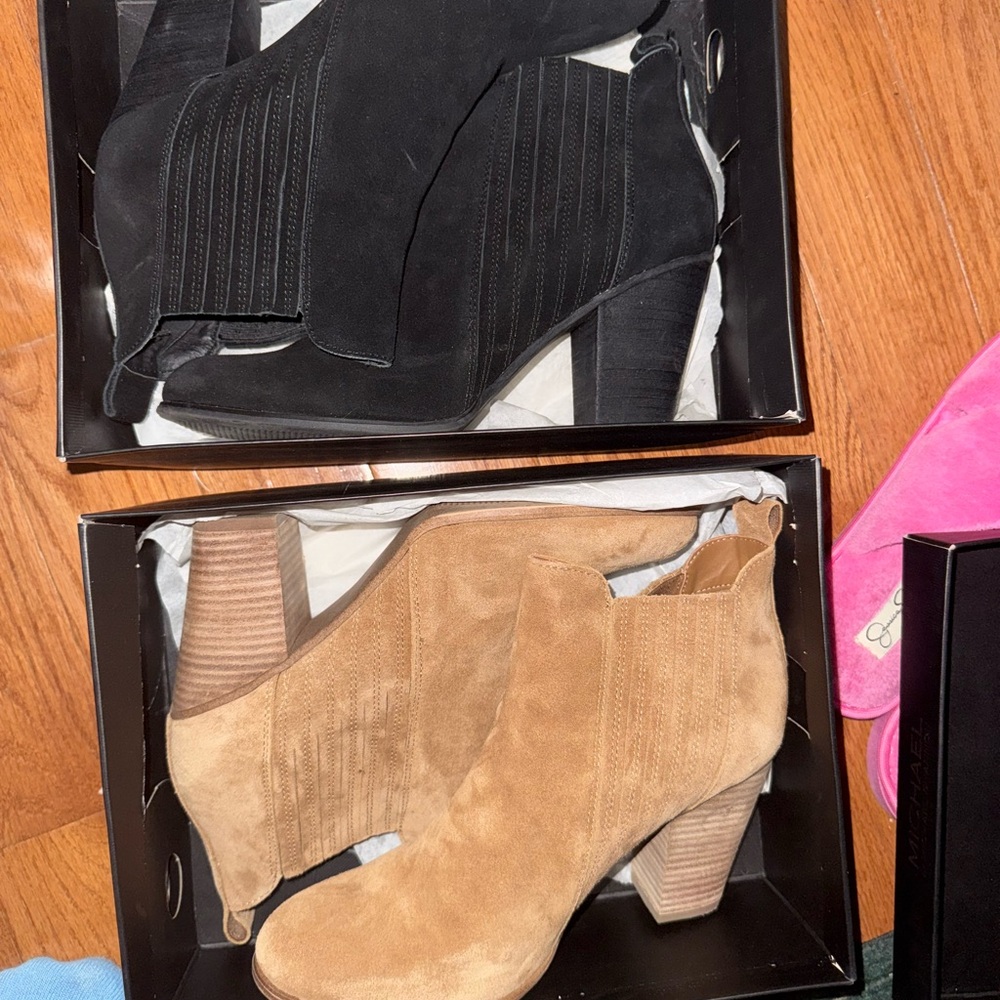 Stylish TAN Ankle Booties